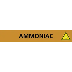 Panneau AMMONIAC 312X52 MARQUAGE TUYAU Taliaplast 730503 | 730503