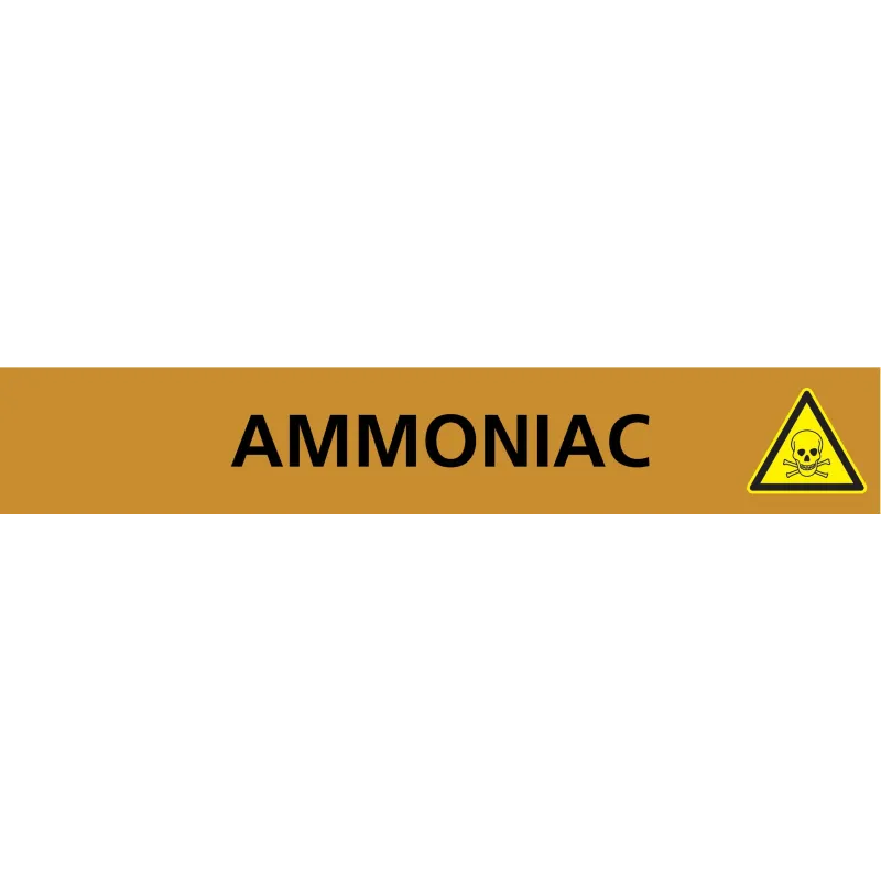 Panneau AMMONIAC 312X52 MARQUAGE TUYAU Taliaplast 730503 | 730503 Panneau AMMONIAC 312X52 MARQUAGE TUYAU Taliaplast 730503 | 730503