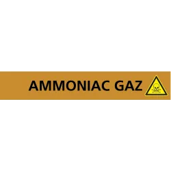 Panneau AMMONIAC GAZ 222X37 MARQUAGE T Taliaplast 731504 | 731504