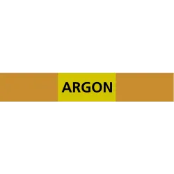 Panneau ARGON 156X26 MARQUAGE TUYAUTER Taliaplast 732505 | 732505