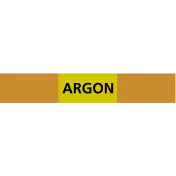Panneau ARGON 222X37 MARQUAGE TUYAUTER Taliaplast 731505 | 731505