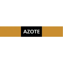 Panneau AZOTE 156X26 MARQUAGE TUYAUTER Taliaplast 732507 | 732507