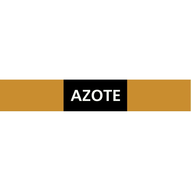 Panneau AZOTE 312X52 MARQUAGE TUYAUTER Taliaplast 730507 | 730507 Panneau AZOTE 312X52 MARQUAGE TUYAUTER Taliaplast 730507 | 730507