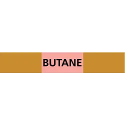 Panneau BUTANE 156X26 MARQUAGE TUYAUTE Taliaplast 732510 | 732510