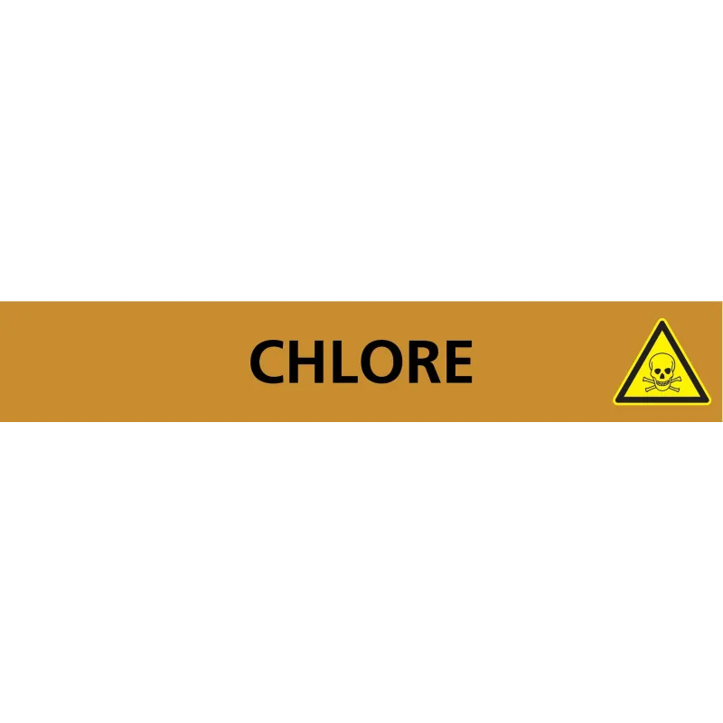 Panneau CHLORE 312X52 MARQUAGE TUYAUTE Taliaplast 730513 | 730513 Panneau CHLORE 312X52 MARQUAGE TUYAUTE Taliaplast 730513 | 730513