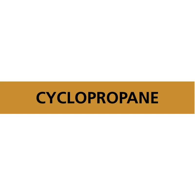 Panneau CYCLOPROPANE 222X37 MARQUAGE T Taliaplast 731517 | 731517 Panneau CYCLOPROPANE 222X37 MARQUAGE T Taliaplast 731517 | 731517