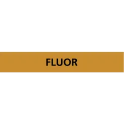 Panneau FLUOR 156X26 MARQUAGE TUYAUTER Taliaplast 732519 | 732519