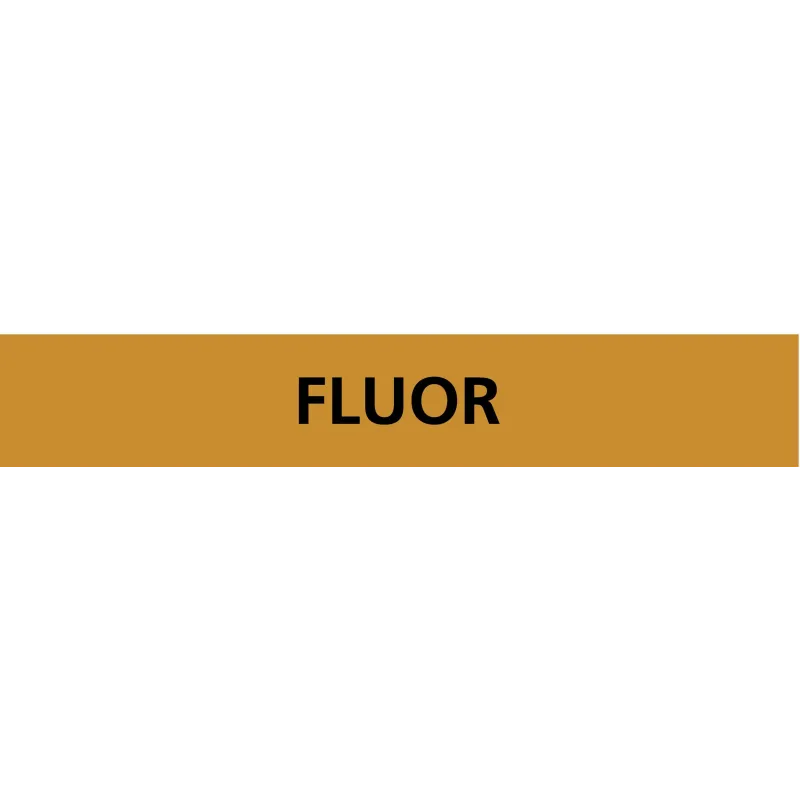 Panneau FLUOR 156X26 MARQUAGE TUYAUTER Taliaplast 732519 | 732519