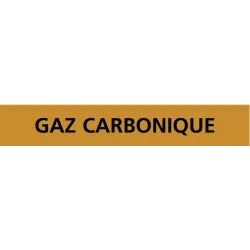 Panneau GAZ CARBONIQUE 156X26 MARQUAGE Taliaplast 732522 | 732522