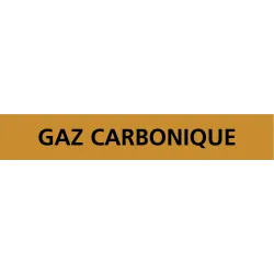Panneau GAZ CARBONIQUE 312X52 MARQUAGE Taliaplast 730522 | 730522