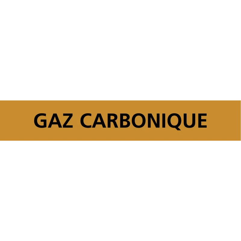 Panneau GAZ CARBONIQUE 312X52 MARQUAGE Taliaplast 730522 | 730522 Panneau GAZ CARBONIQUE 312X52 MARQUAGE Taliaplast 730522 | 730522