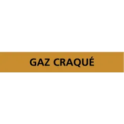 Panneau GAZ CRAQUE 156X26 MARQUAGE TUY Taliaplast 732549 | 732549