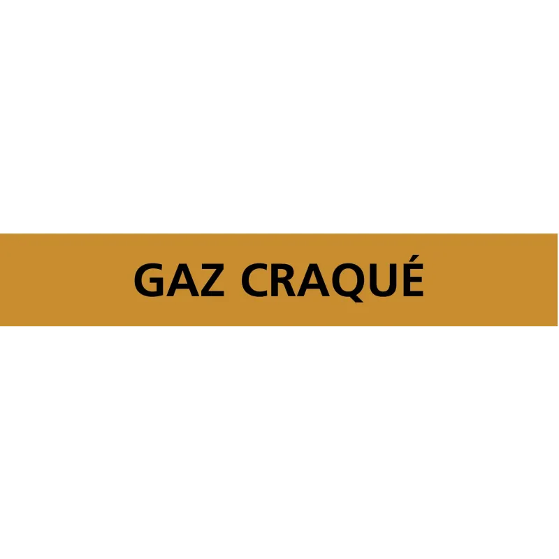 Panneau GAZ CRAQUE 222X37 MARQUAGE TUY Taliaplast 731549 | 731549 Panneau GAZ CRAQUE 222X37 MARQUAGE TUY Taliaplast 731549 | 731549