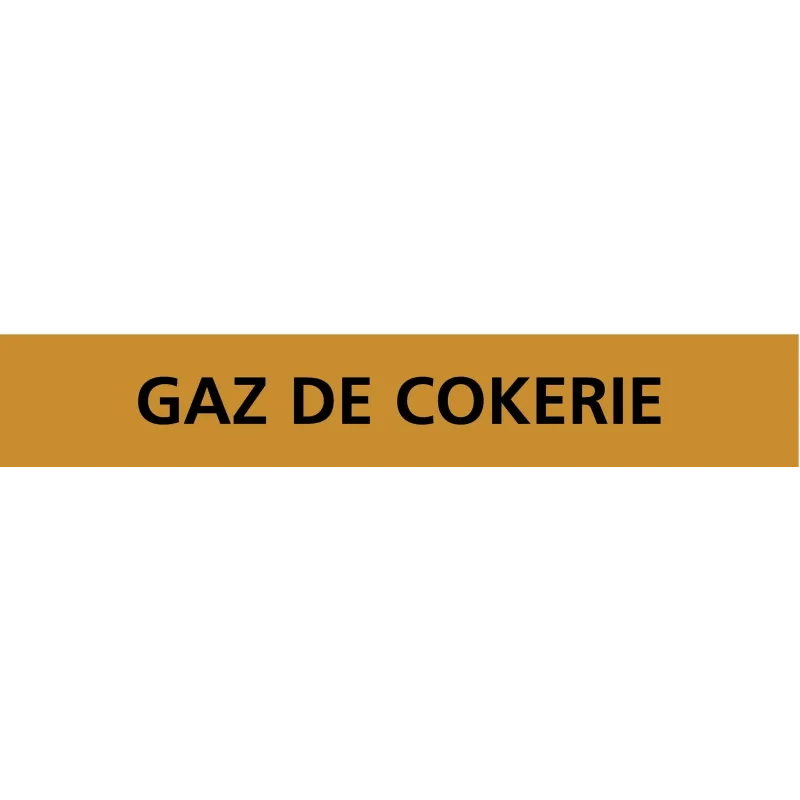 Panneau GAZ DE COKERIE 156X26 MARQUAGE Taliaplast 732523 | 732523 Panneau GAZ DE COKERIE 156X26 MARQUAGE Taliaplast 732523 | 732523