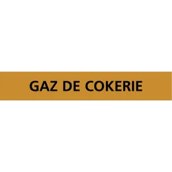 Panneau GAZ DE COKERIE 312X52 MARQUAGE Taliaplast 730523 | 730523