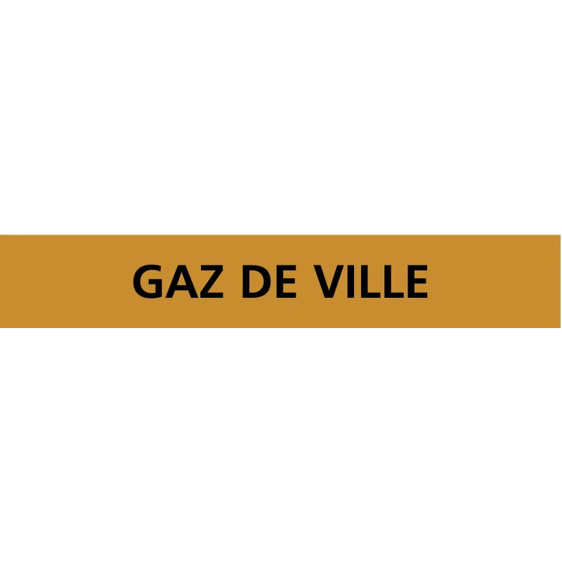Panneau GAZ DE VILLE 222X37 MARQUAGE T Taliaplast 731525 | 731525 Panneau GAZ DE VILLE 222X37 MARQUAGE T Taliaplast 731525 | 731525