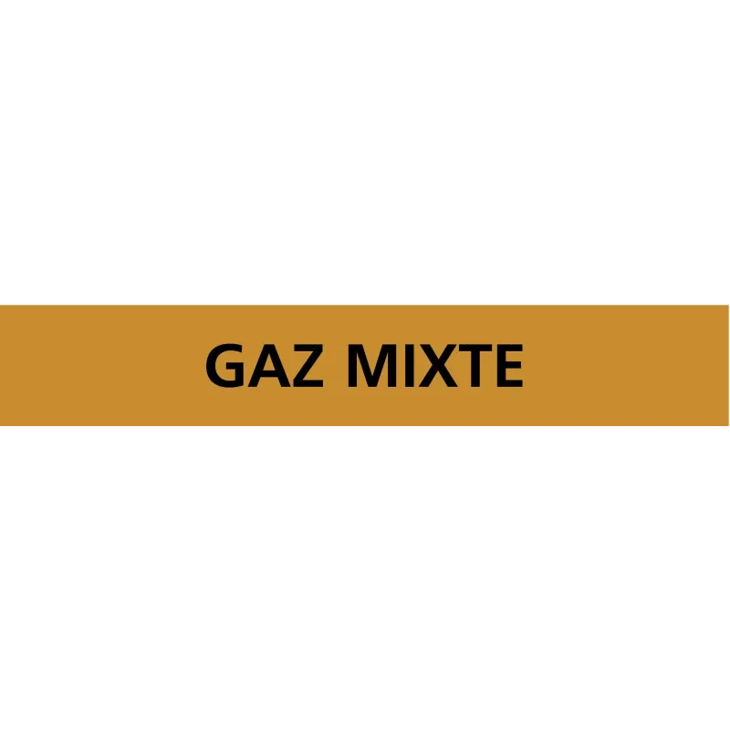 Panneau GAZ MIXTE 156X26 MARQUAGE TUYA Taliaplast 732526 | 732526 Panneau GAZ MIXTE 156X26 MARQUAGE TUYA Taliaplast 732526 | 732526