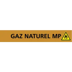 Panneau GAZ NATUREL MP 156X26 MARQUAGE Taliaplast 732529 | 732529