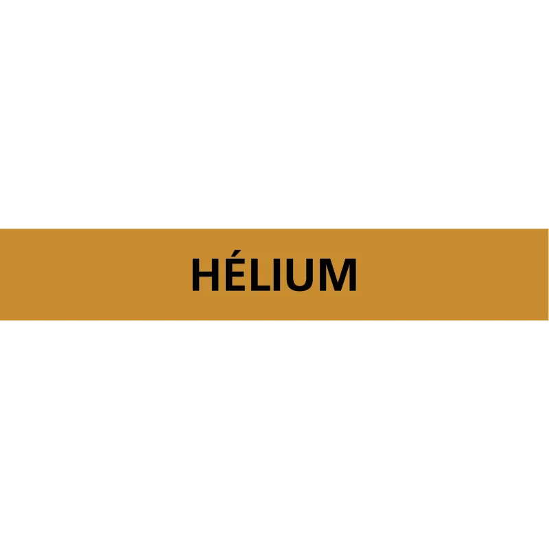 Panneau HELIUM 312X52 MARQUAGE TUYAUTE Taliaplast 730534 | 730534