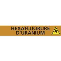 Panneau HEXAFLUORURE D'URANIUM 156X26 Taliaplast 732551 | 732551
