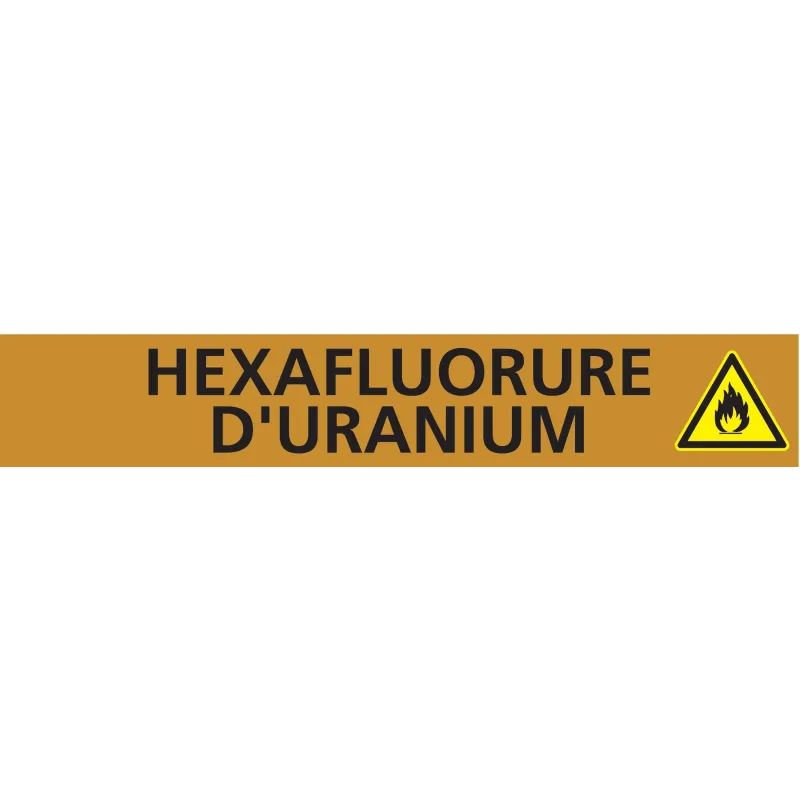 Panneau HEXAFLUORURE D'URANIUM 156X26 Taliaplast 732551 | 732551 Panneau HEXAFLUORURE D'URANIUM 156X26 Taliaplast 732551 | 732551