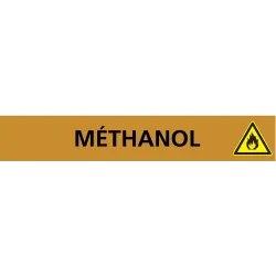 Panneau METHANOL 156X26 MARQUAGE TUYAU Taliaplast 732537 | 732537