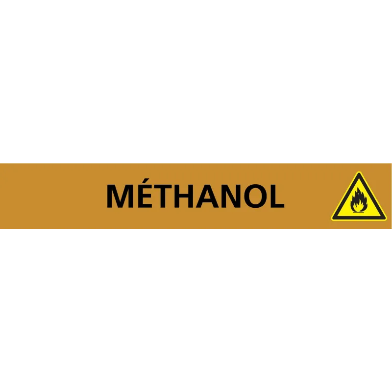 Panneau METHAMOL 312X52 MARQUAGE TUYAU Taliaplast 730537 | 730537 Panneau METHAMOL 312X52 MARQUAGE TUYAU Taliaplast 730537 | 730537