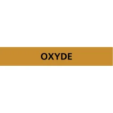 Panneau OXYDE 156X26 MARQUAGE TUYAUTER Taliaplast 732552 | 732552