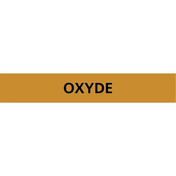 Panneau OXYDE 312X52 MARQUAGE TUYAUTER Taliaplast 730552 | 730552 Panneau OXYDE 312X52 MARQUAGE TUYAUTER Taliaplast 730552 | 730552