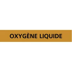 Panneau OXYGENE LIQUIDE 222X37 MARQUAG Taliaplast 731553 | 731553