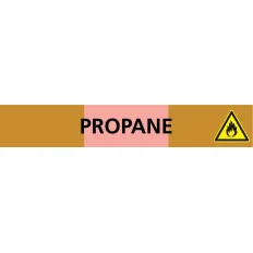 Panneau PROPANE 312X52 MARQUAGE TUYAUT Taliaplast 730543 | 730543