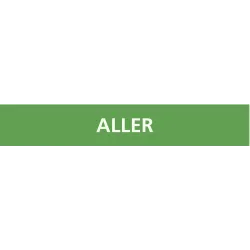 Panneau ALLER 222X37 MARQUAGE TUYAUTER Taliaplast 731101 | 731101