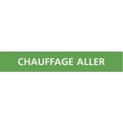 Panneau CHAUFFAGE ALLER 156X26 MARQUAG Taliaplast 732103 | 732103