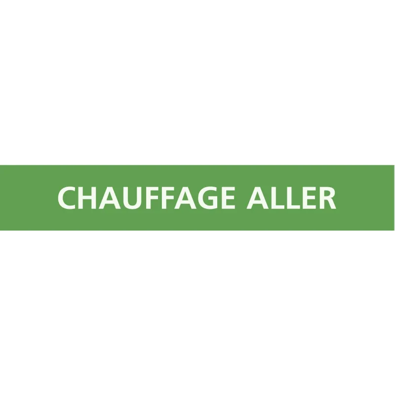Panneau CHAUFFAGE ALLER 156X26 MARQUAG Taliaplast 732103 | 732103 Panneau CHAUFFAGE ALLER 156X26 MARQUAG Taliaplast 732103 | 732103