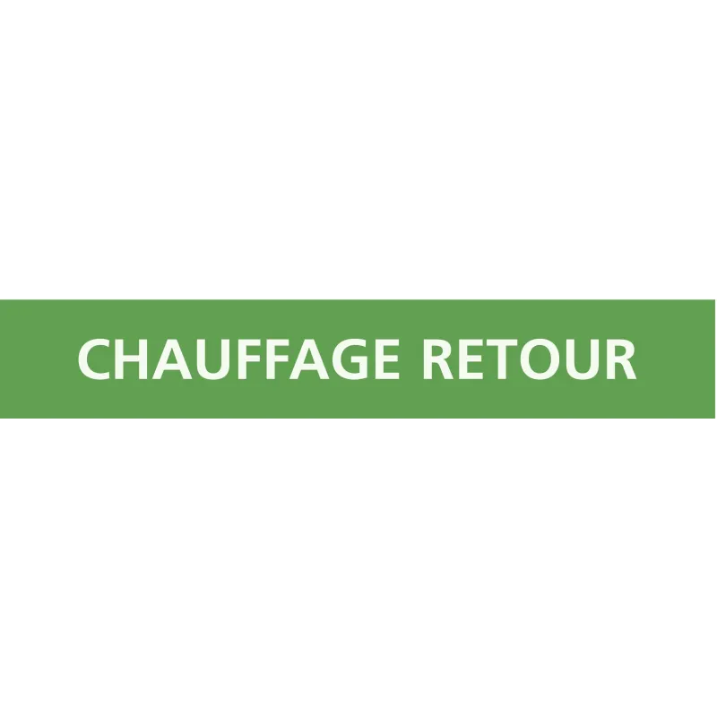 Panneau CHAUFF.RETOUR 222X37 MARQUAGE Taliaplast 731104 | 731104 Panneau CHAUFF.RETOUR 222X37 MARQUAGE Taliaplast 731104 | 731104