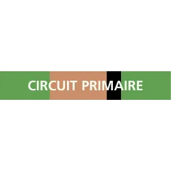 Panneau CIRCUIT PRIMAIRE 312x52mm (10 Taliaplast 730107 | 730107