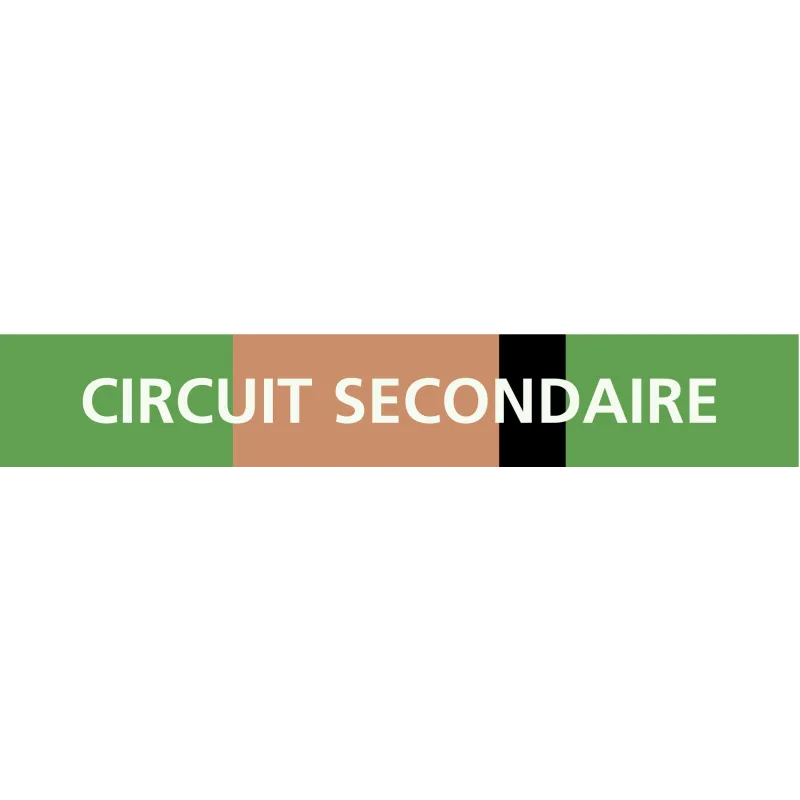 Panneau CIRCUIT SECONDAIRE 156x26mm (2 Taliaplast 732108 | 732108 Panneau CIRCUIT SECONDAIRE 156x26mm (2 Taliaplast 732108 | 732108