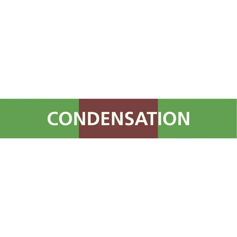 Panneau CONDENSATION 312x52mm (10 ADHE Taliaplast 730810 | 730810