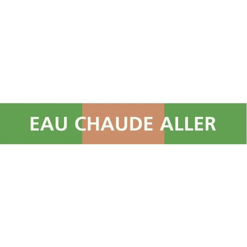 Panneau EAU CHAUDE ALLER 156X26 MARQUA Taliaplast 732123 | 732123 Panneau EAU CHAUDE ALLER 156X26 MARQUA Taliaplast 732123 | 732123