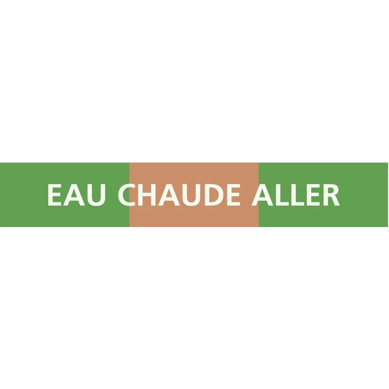 Panneau EAU CHAUDE ALLER 222X37 MARQUA Taliaplast 731123 | 731123 Panneau EAU CHAUDE ALLER 222X37 MARQUA Taliaplast 731123 | 731123