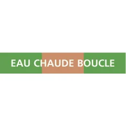 Panneau EAU CHAUDE BOUCLE 222x37mm (20 Taliaplast 731812 | 731812