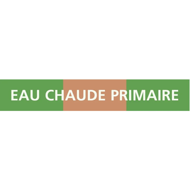 Panneau EAU CHAUDE PRIMAIRE 222x37mm ( Taliaplast 731125 | 731125 Panneau EAU CHAUDE PRIMAIRE 222x37mm ( Taliaplast 731125 | 731125