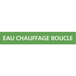 Panneau EAU CHAUFFAGE BOUCLE 156x26mm Taliaplast 732137 | 732137