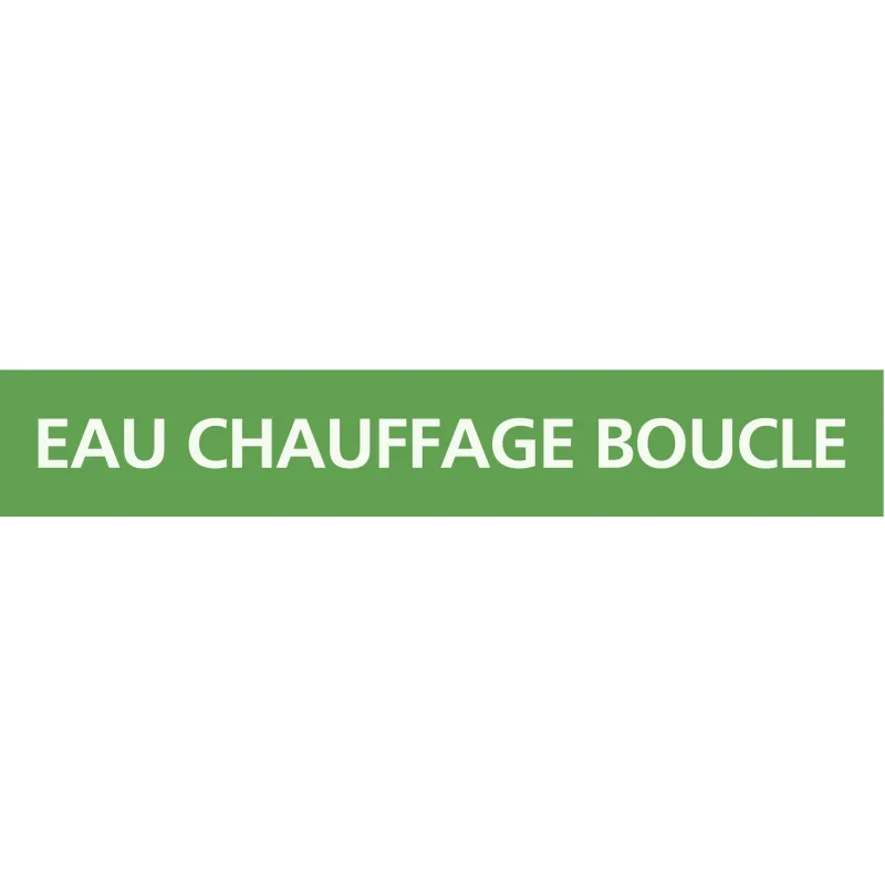 Panneau EAU CHAUFFAGE BOUCLE 156x26mm Taliaplast 732137 | 732137 Panneau EAU CHAUFFAGE BOUCLE 156x26mm Taliaplast 732137 | 732137