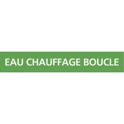 Panneau EAU CHAUFFAGE BOUCLE 312x52mm Taliaplast 730137 | 730137