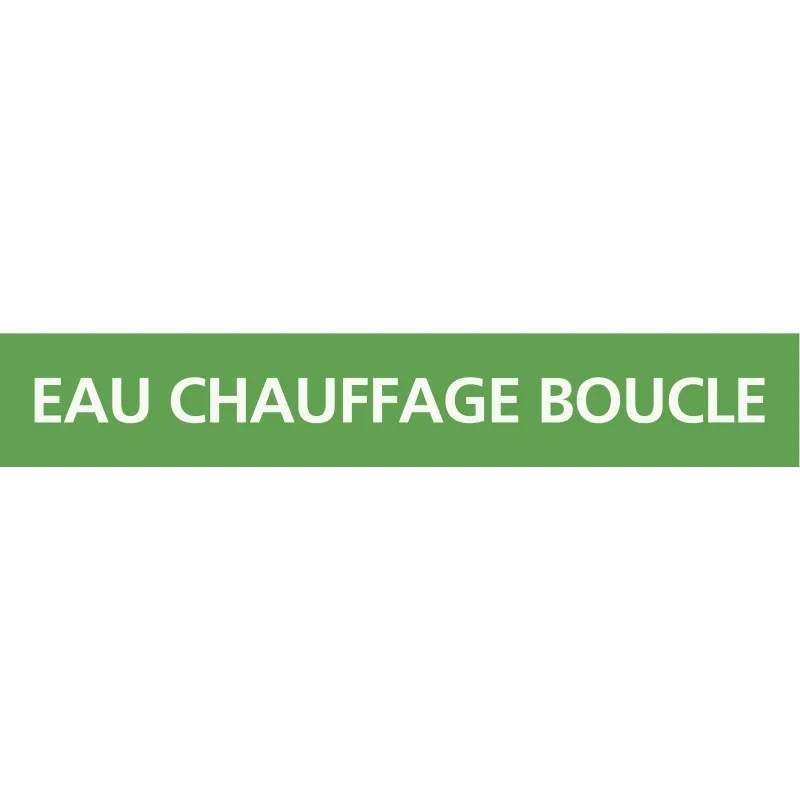 Panneau EAU CHAUFFAGE BOUCLE 312x52mm Taliaplast 730137 | 730137 Panneau EAU CHAUFFAGE BOUCLE 312x52mm Taliaplast 730137 | 730137