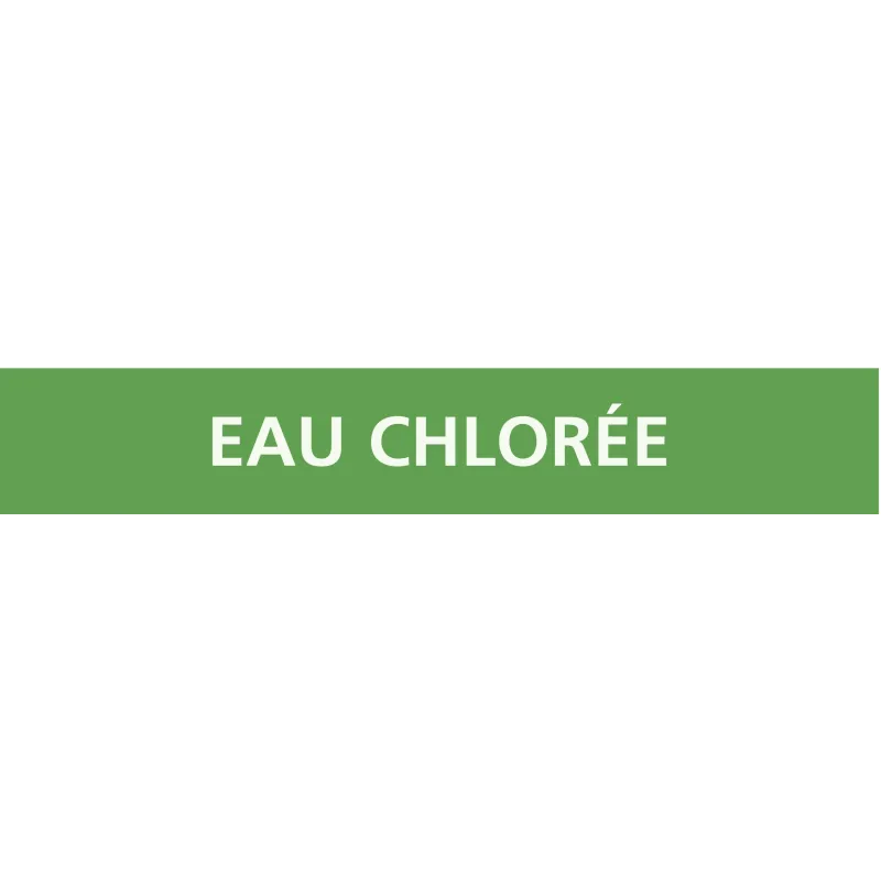 Panneau EAU CHLORÉE 222x37mm (20 ADHES Taliaplast 731129 | 731129 Panneau EAU CHLORÉE 222x37mm (20 ADHES Taliaplast 731129 | 731129