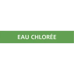 Panneau EAU CHLORÉE 312x52mm (10 ADHES Taliaplast 730129 | 730129