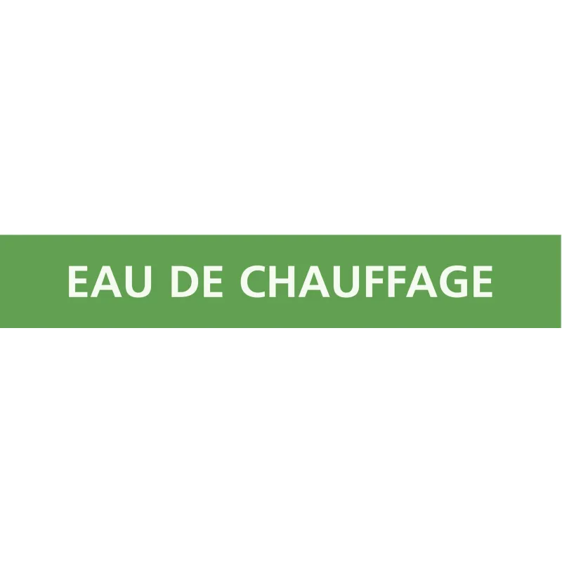 Panneau EAU DE CHAUFFAGE 156x26mm (20 Taliaplast 732813 | 732813 Panneau EAU DE CHAUFFAGE 156x26mm (20 Taliaplast 732813 | 732813