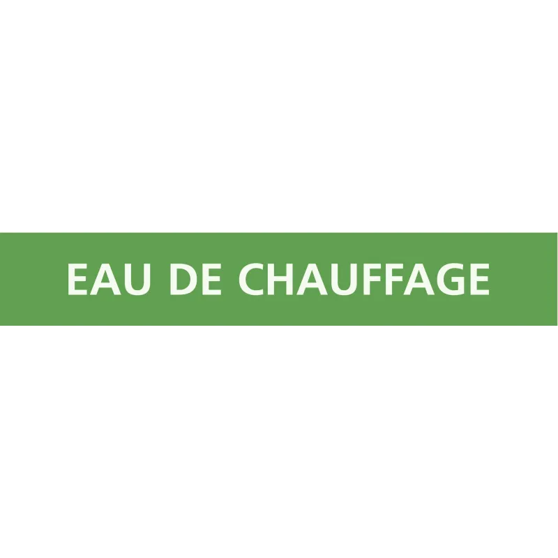 Panneau EAU DE CHAUFFAGE 222x37mm (20 Taliaplast 731813 | 731813 Panneau EAU DE CHAUFFAGE 222x37mm (20 Taliaplast 731813 | 731813
